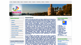 What Spanien-reiseweb.de website looked like in 2019 (4 years ago)