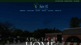 What Shadowhillapartments.com website looked like in 2019 (6 years ago)
