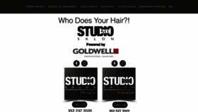What Studio200salon.com website looked like in 2019 (4 years ago)