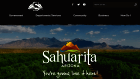What Sahuaritaaz.gov website looked like in 2019 (4 years ago)