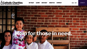 What Srcharities.org website looked like in 2019 (4 years ago)