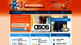 What Sparango.de website looked like in 2019 (4 years ago)