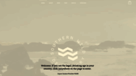 What Southernwilddistillery.com website looked like in 2019 (4 years ago)