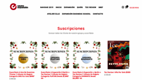 What Suscribetehoy.com website looked like in 2019 (4 years ago)