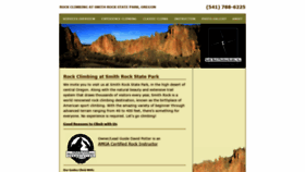 What Smithrockclimbingguides.com website looked like in 2019 (4 years ago)