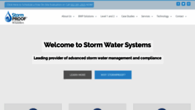 What Stormwatersystems.net website looked like in 2019 (4 years ago)