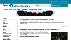 What System-nawadniania.pl website looked like in 2019 (4 years ago)