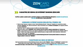 What Saque.zencard.com.br website looked like in 2019 (4 years ago)