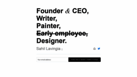 What Sahillavingia.com website looked like in 2019 (4 years ago)