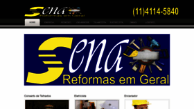 What Senareformasemgeral.com.br website looked like in 2019 (4 years ago)