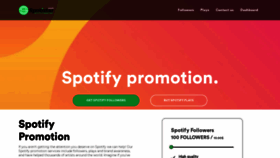 What Spotistar.com website looked like in 2019 (5 years ago)