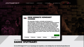 What Stuttgart2019.de website looked like in 2020 (4 years ago)