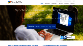 What Simplesyn.com website looked like in 2020 (4 years ago)
