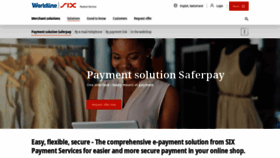 What Saferpay.com website looked like in 2020 (4 years ago)