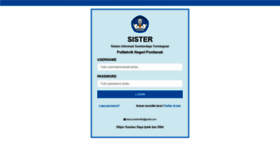 What Sister.polnep.ac.id website looked like in 2020 (4 years ago)