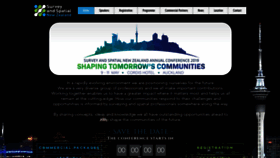 What Surveyspatialnzconference.org website looked like in 2020 (4 years ago)