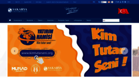 What Sakarya.edu.tr website looked like in 2020 (5 years ago)
