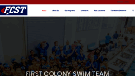 What Swimfcst.com website looked like in 2020 (4 years ago)