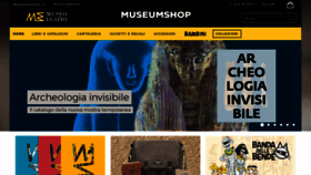 What Shop.museoegizio.it website looked like in 2020 (4 years ago)