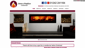 What Stovesandfireplacesofcheltenham.co.uk website looked like in 2020 (4 years ago)