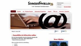 What Schwedenimmobilien24.de website looked like in 2020 (4 years ago)