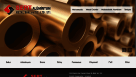 What Sertaluminyum.com website looked like in 2020 (4 years ago)