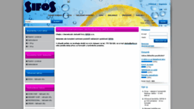 What Sifos-obchod.cz website looked like in 2020 (4 years ago)