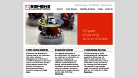 What Siemensmfg.com website looked like in 2020 (4 years ago)
