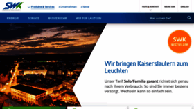 What Swk-kl.de website looked like in 2020 (4 years ago)