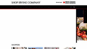 What Shopirvinecompany.com website looked like in 2020 (4 years ago)