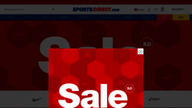 What Sportsdirect.com website looked like in 2020 (4 years ago)