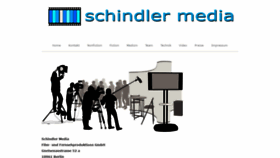 What Schindlermedia.de website looked like in 2020 (4 years ago)