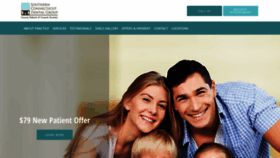 What Southernctdental.com website looked like in 2020 (4 years ago)