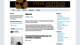 What Stevehoffman.tv website looked like in 2020 (4 years ago)