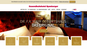 What Spanberger.at website looked like in 2020 (5 years ago)