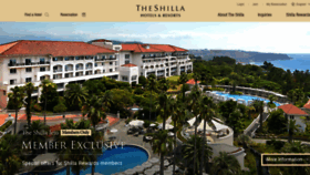 What Shillahotels.com website looked like in 2020 (4 years ago)