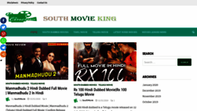 What Southmovieking.com website looked like in 2020 (4 years ago)