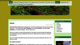 What Santacruztreeservice.com website looked like in 2020 (4 years ago)