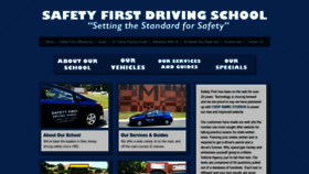 What Safetyfirstdriving.com website looked like in 2020 (4 years ago)