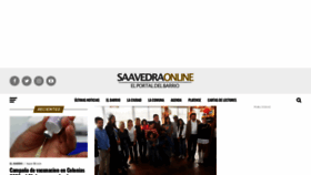 What Saavedraonline.com.ar website looked like in 2020 (5 years ago)