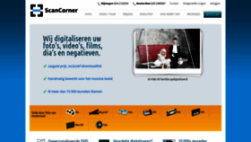 What Scancorner.nl website looked like in 2020 (4 years ago)