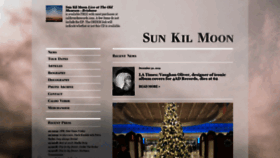 What Sunkilmoon.com website looked like in 2020 (4 years ago)
