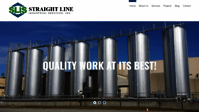 What Straightlineinsulation.com website looked like in 2020 (4 years ago)