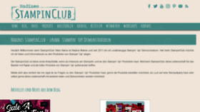 What Stampinclub.de website looked like in 2020 (4 years ago)