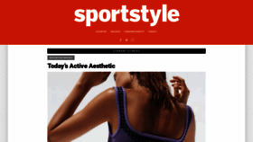 What Sportstylemag.com website looked like in 2020 (4 years ago)