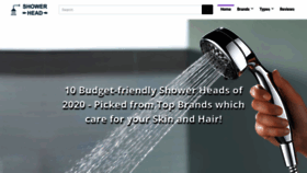 What Showerfilterbest.com website looked like in 2020 (4 years ago)