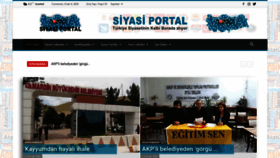 What Siyasiportal.com website looked like in 2020 (4 years ago)