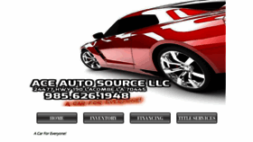 What Shopaceauto.com website looked like in 2020 (4 years ago)