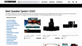 What Systemspeaker.net website looked like in 2020 (4 years ago)
