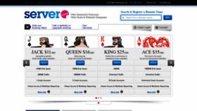 What Serversnack.co.nz website looked like in 2020 (4 years ago)
